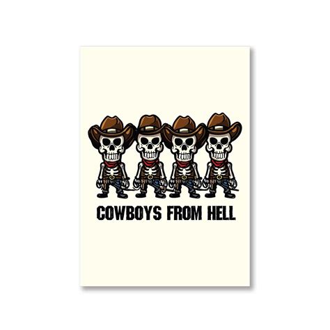 Buy Pantera Poster - Cowboys From Hell Toon at Rs. 50 OFF 🤑 – The ...