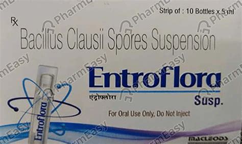 Entroflora 2 BILLION/5ML Suspension (50): Uses, Side Effects, Price ...