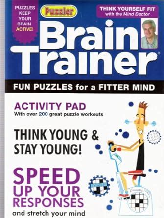 Buy Brain Trainer Activity Pad (Blue) Book Online at Low Prices in ...