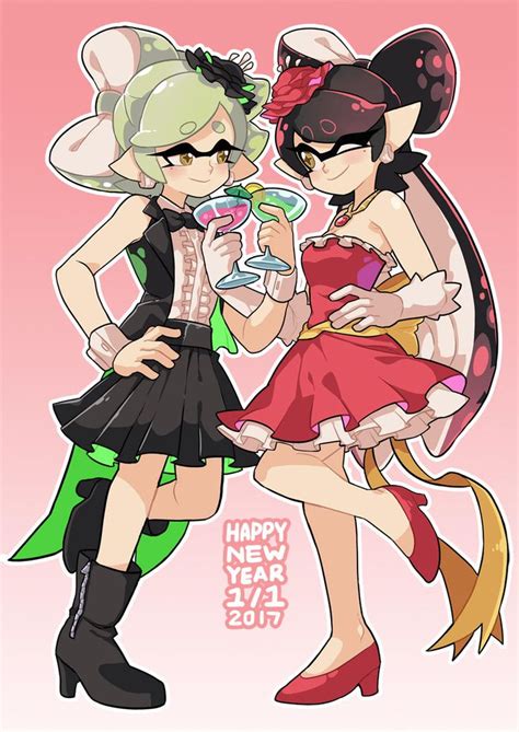 HAPPY NEW YEAR!! I almost wrote 2016 rofl. by gomigomipomi | Splatoon ...