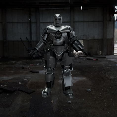 Iron Man MK 1 3D model | CGTrader