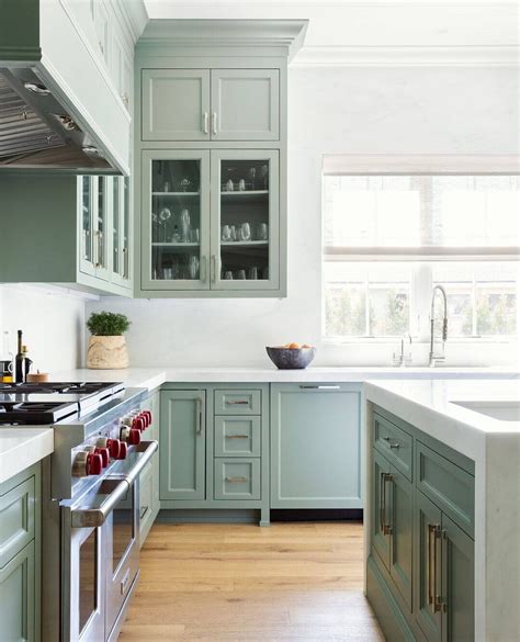 Green Kitchen Cabinet Inspiration + Best Green Paint Colors — Farmhouse ...