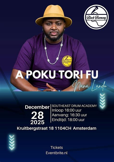 A Poku Tori Fu Nana Lando, Kruitbergstraat 18, Amsterdam, 28 December ...