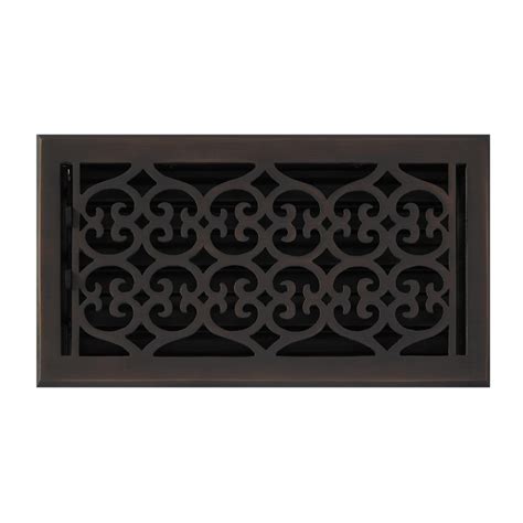 Naiture 6" x 14" Brass Wall Register Old Victorian Style Oil Rubbed ...