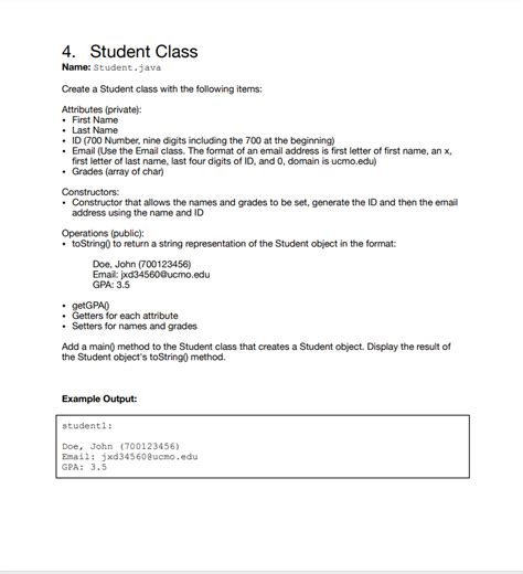 Image result for Create a Java Program with a Class Called Student Details