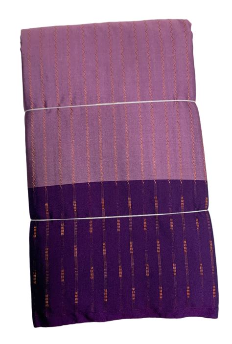 Arani Silk Saree Dark Lavender Colour with Purple Border – Kumaran Silk