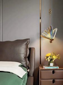 Blissbells LED Butterfly Bedside Hanging Pendant Pendants Ceiling Lamp ...