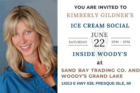 Ice Cream Social with Kimberly Gildner for Probate Judge, Sand Bay ...