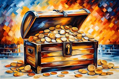 Treasure Chest Painting for Financial Success: Perfect for West ...