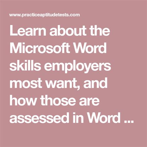 Image result for Word Skills Tutorial