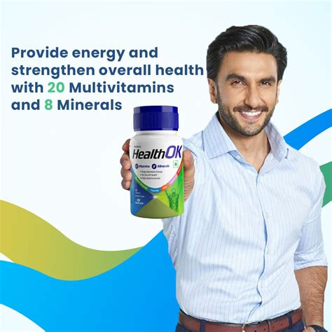 Health OK Multivitamin & Multimineral, 30 Tablets Price, Uses, Side ...