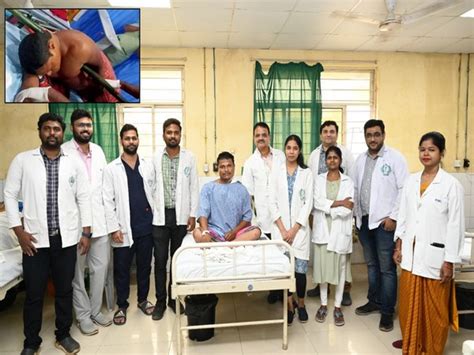 KIMS Doctors give new life to patient, Remove 5-foot-long Bamboo Pole ...