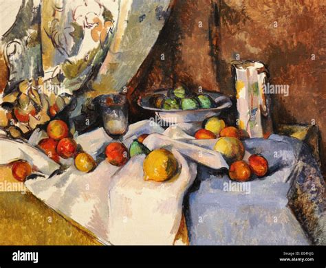 Paul Cézanne Still Life with Apples Stock Photo - Alamy