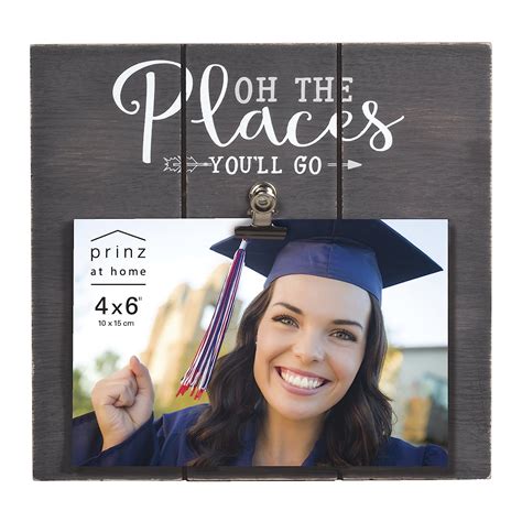 Prinz 6x4 Oh The Places You'll Go Frame with Clip : Amazon.in: Home ...