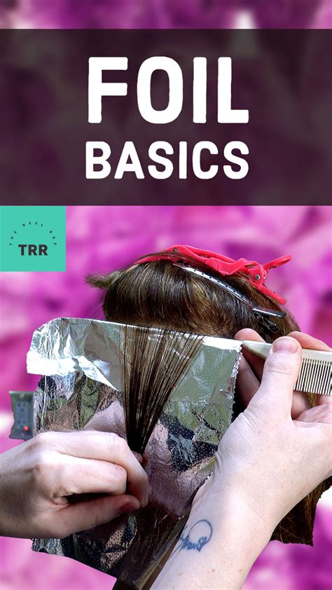 THE BASICS OF USING FOIL AND BLEACH. DIY HIGHLIGHTS USING FOILS. Foils ...