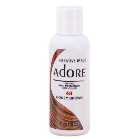 Buy Adore Shining Semi Permanent Hair Color 48 Honey Brown Online at ...