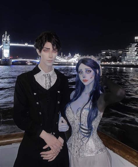 Corpse Bride Victor and Emily | Disfraces halloween parejas, Disfraces ...