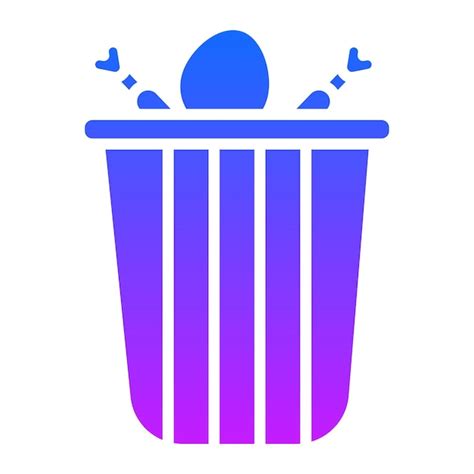 Chicken bucket icon | Premium Vector