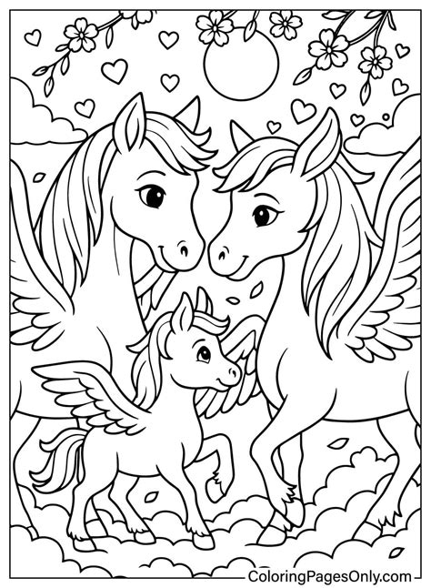 30+ Pegasus Coloring Pages - Free Printable PDF & Online Coloring