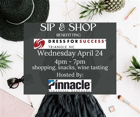 Sip & Shop Benefitting Dress for Success, Pinnacle Financial Partners ...