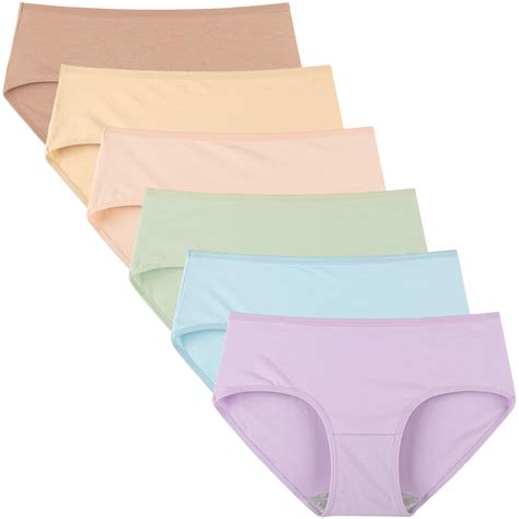 Secret Treasures Women's Seamless Hipster Panties, 6-Pack - Walmart.com