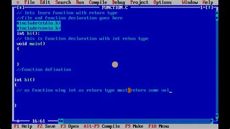 Return Function C 的图像结果