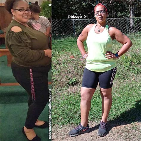 Belaney lost 93 pounds - Black Weight Loss Success