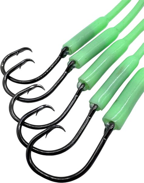 EndGameTackleCompany Deep Drop Fishing Rig, 5 Demon Circle 6/0 Hooks ...
