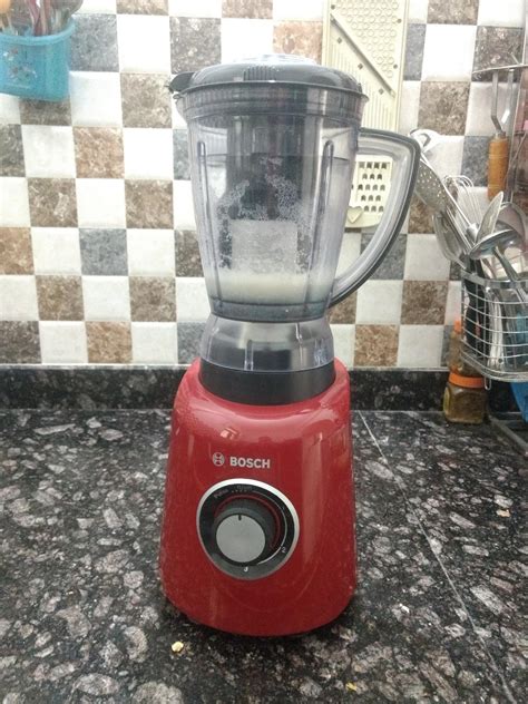 Buy Bosch Radiance 600W Mixer Grinder with 4 Jars, Red Online at Low ...