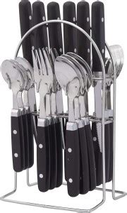 G-MTIN G-MTIN Embrosia Stainless Steel Cutlery Set, 24-Piece Stainless ...