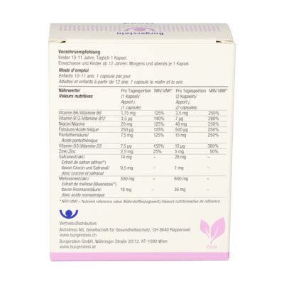 Burgerstein Mood capsules [5238462]-Gall-Pharma GmbH-Online-Shop