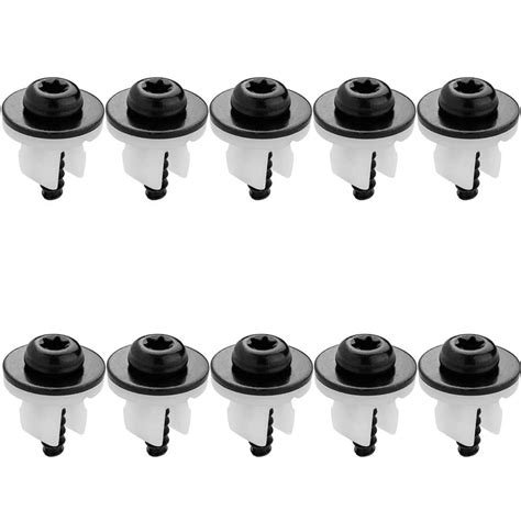Buy 10 Sets Engine Splash Shield Screws for Ford - T30 Torx Head Bolts ...