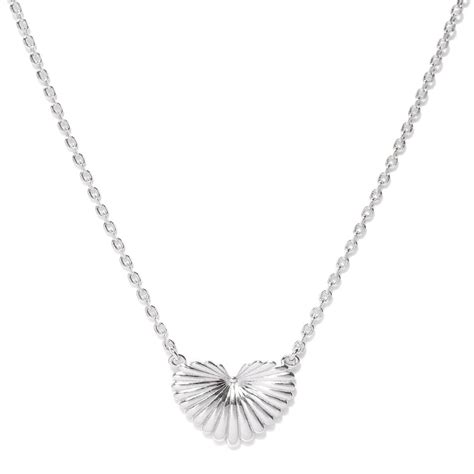 Buy Carlton London Fashion Jewellery Silver Necklaces Online