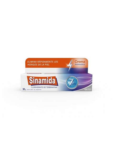 Sinamida Terbinafina Crema Antimicótica x 30 G en Farmacias Lider