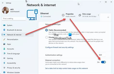 Image result for Windows Metered Connection Warning