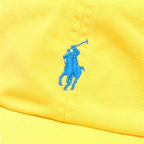 POLO RALPH LAUREN CLASSIC SPORT CAP YELLOW FIN 22SS-I（ポロ ラルフローレン クラシック ...