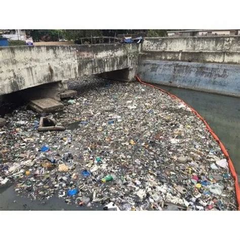 Trash Floating Boom Barrier - Trash Boom, Permanent Trash Boom, HDPE ...