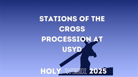 Stations of the Cross Procession at USYD, Catholic Student Centre, Jane ...