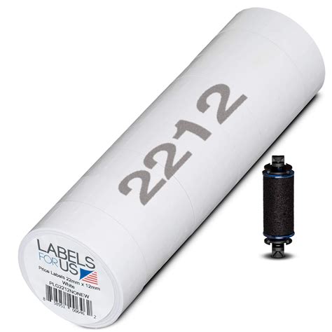 Compatible Labels for Garvey 2212 - 22mm x 12mm - 10,800 Labels - Pack ...