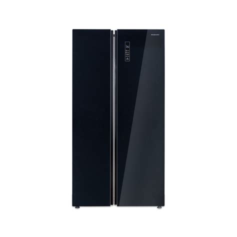 Kelvinator 584 L Frost Free Side by Side Refrigerator (MIRROR BLACK, K ...