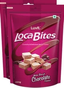 LuvIt Loca Bites Wafer Cubes | Crunchy & Delicious Treat | Perfect ...