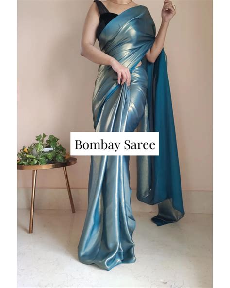 Shimmer Satin – Bombay Saree