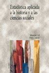 Buy Estadistica aplicada a la historia y a las ciencias sociales ...
