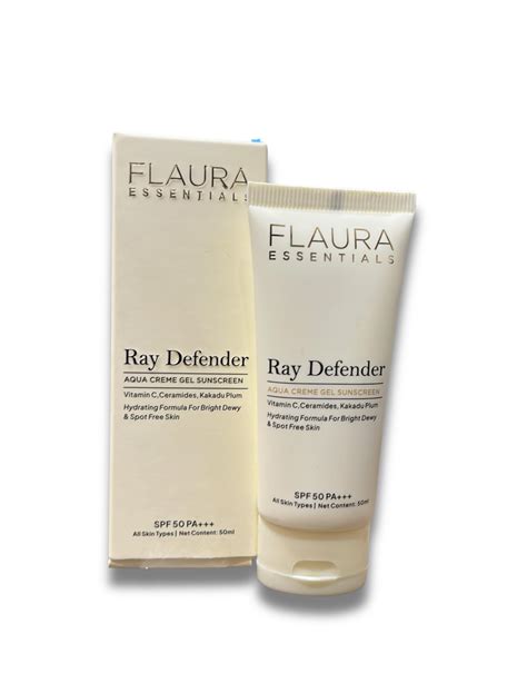 FLAURA ESSENTIALS Ray Defender Aqua Creme Gel Sunsscreen Spf 50 PA ...