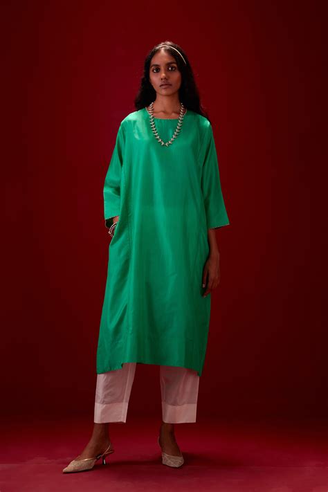 EMBROIDERED TUNIC TROUSER SET – BRIH