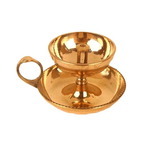 Buy SHRI ANAND Brass Sampath Diya for Decoration. Handmade Oil Lamp ...