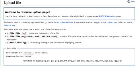 TOER wiki help - Open Educational Resources