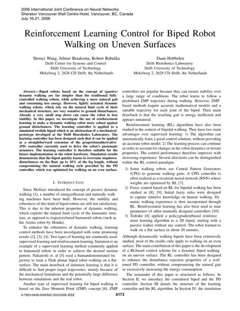 Reinforcement Learning Walking Robot 的图像结果