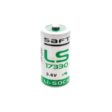 Saft LS17330 3.6Volt Size 2/3A Lithium Thionyl Chloride LiSOCL2 Battery ...