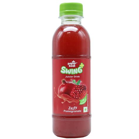 Paper Boat Swing Zesty Pomegranate Drink, 250ml Pet Bottle : Amazon.in ...